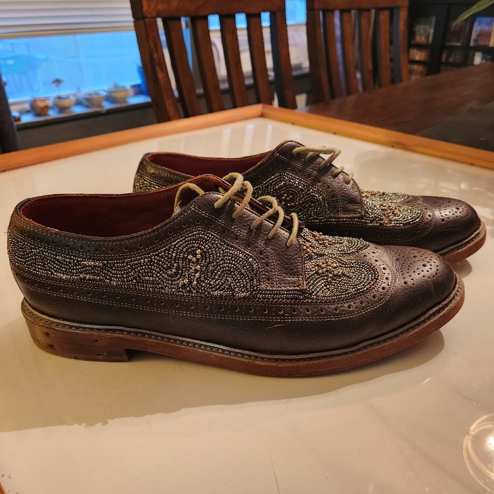 Beaded Florsheim by Ducky Brown size 11.5
